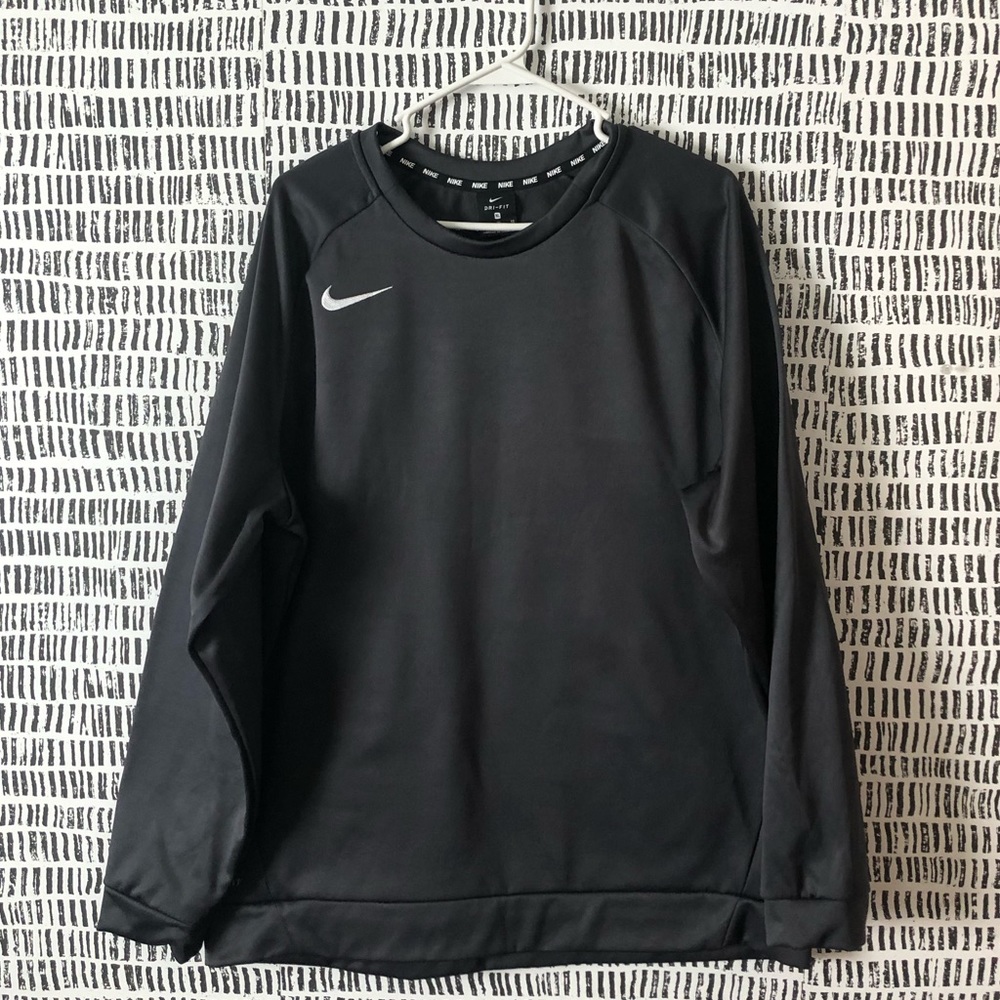 Gray oversized Nike Sweatshirt